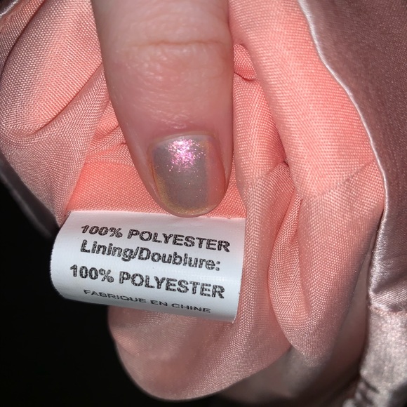 Peach Long Strapless Prom/Ball/Gala Dress - Picture 6 of 6